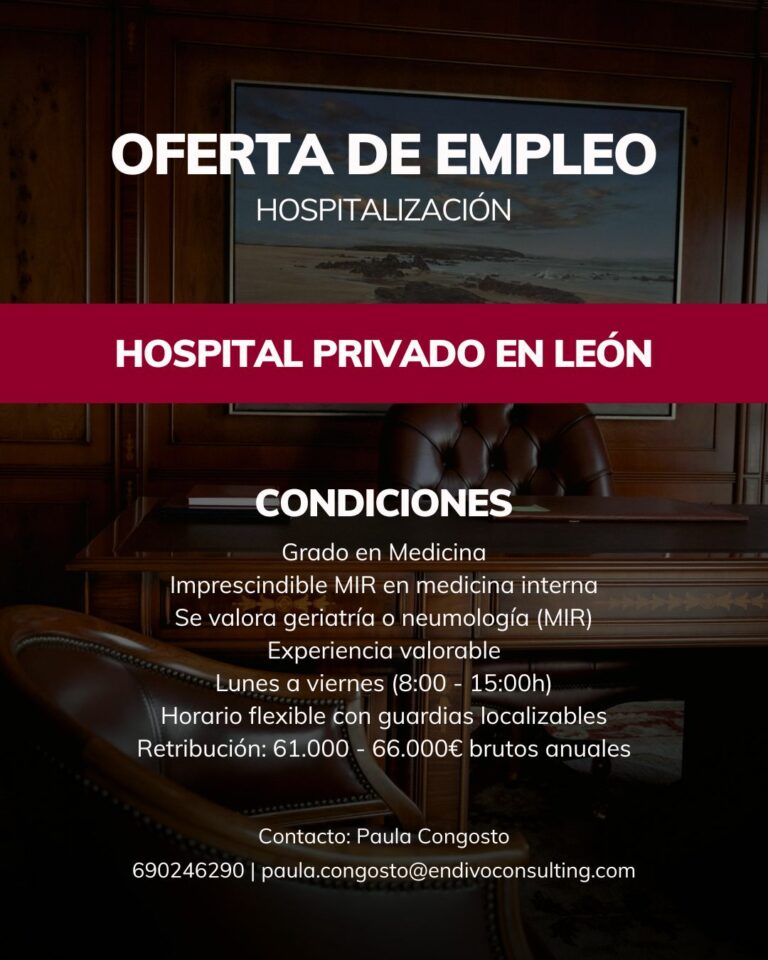 oferta de empleo hospitalización