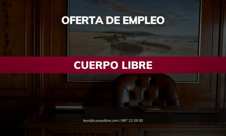 oferta de empleo cuerpo libre